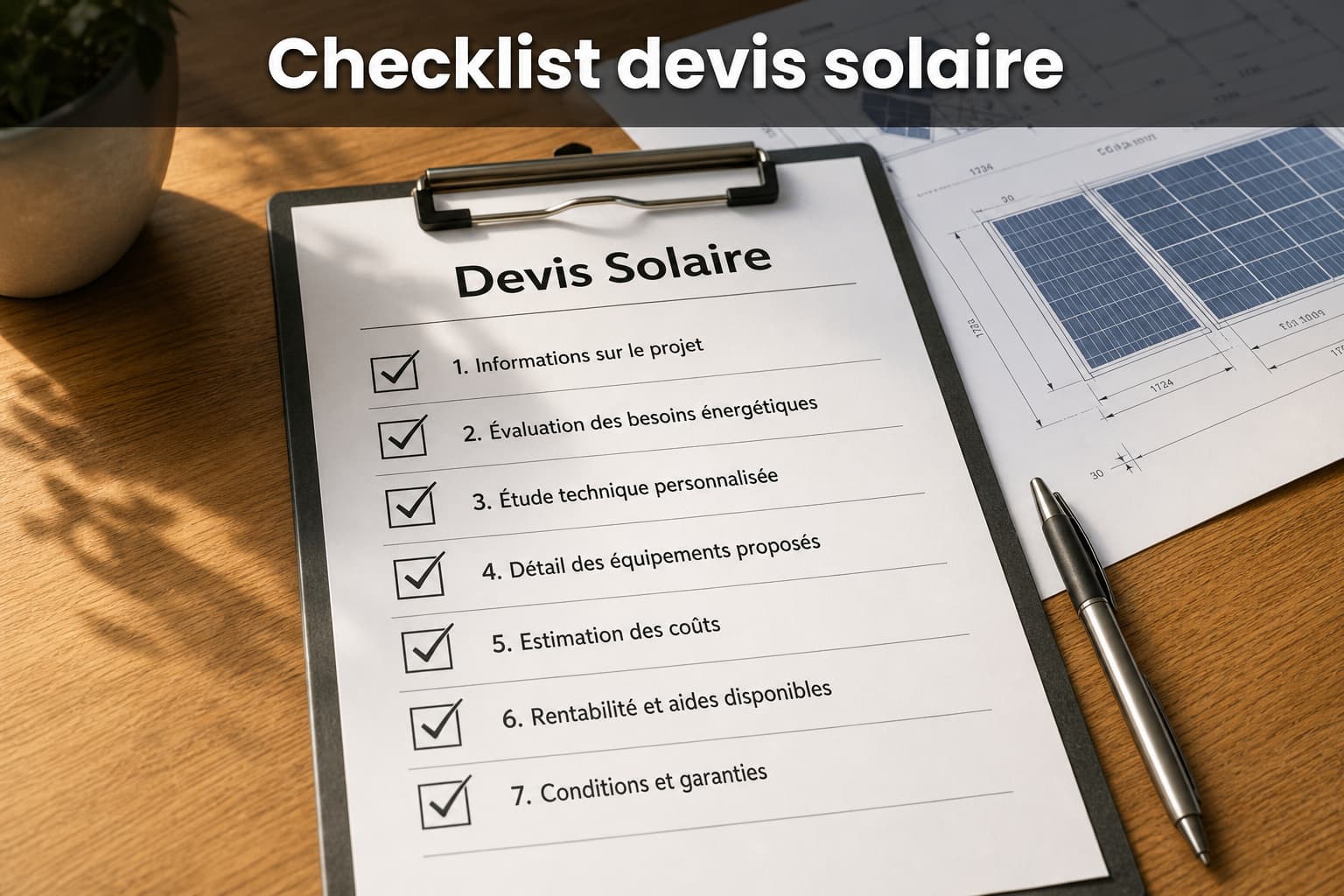 Checklist titrée
